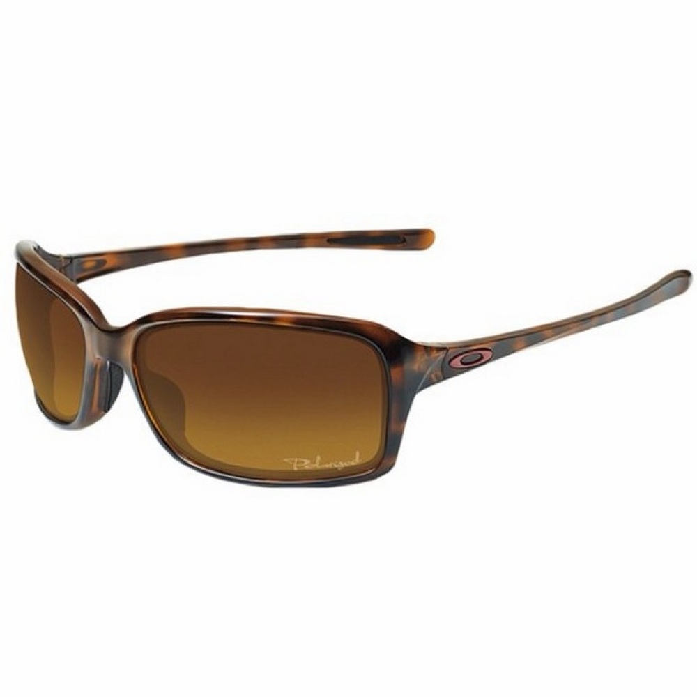 Oakley Polarized Women's Dispute Tortoiseshell Sunglasses with Original Case - Picture 2 of 8